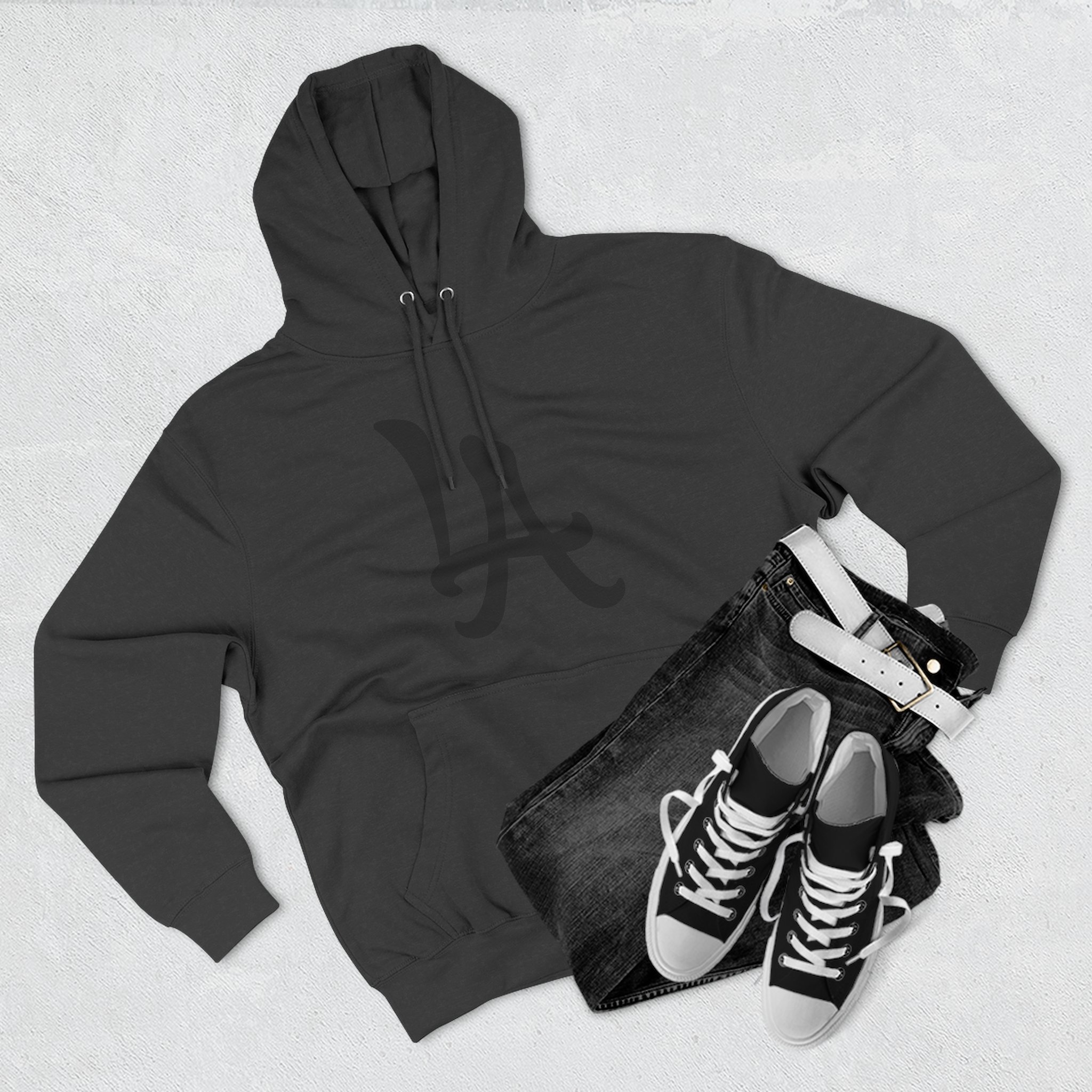 Three-Panel Fleece Hoodie - Image 11