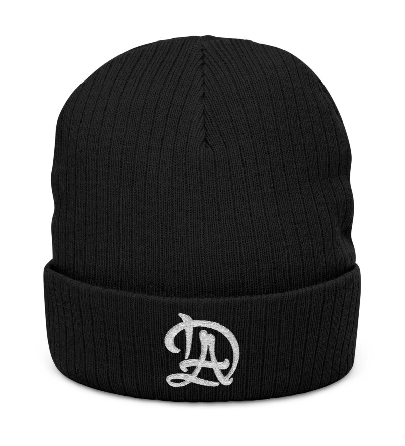 Ribbed Knit Beanie (Embroidery)