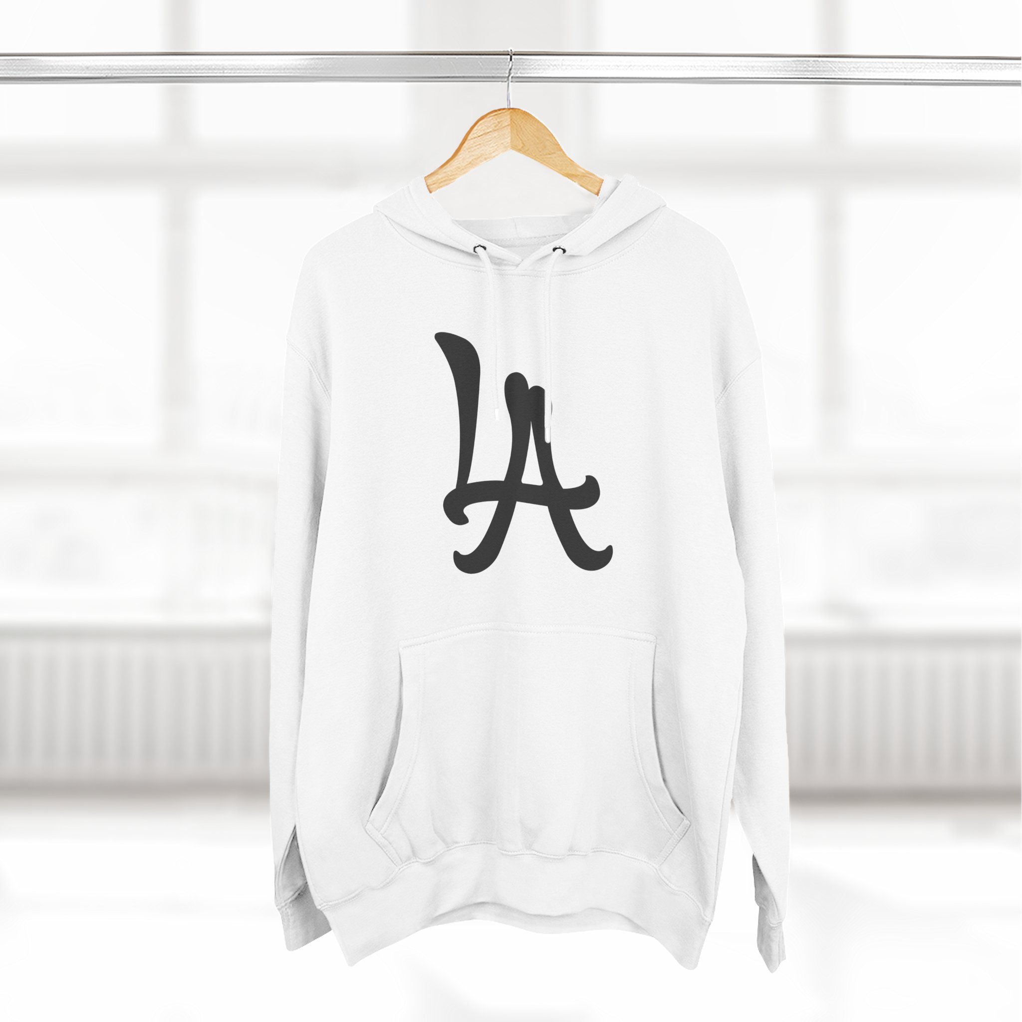 Three-Panel Fleece Hoodie - Image 4