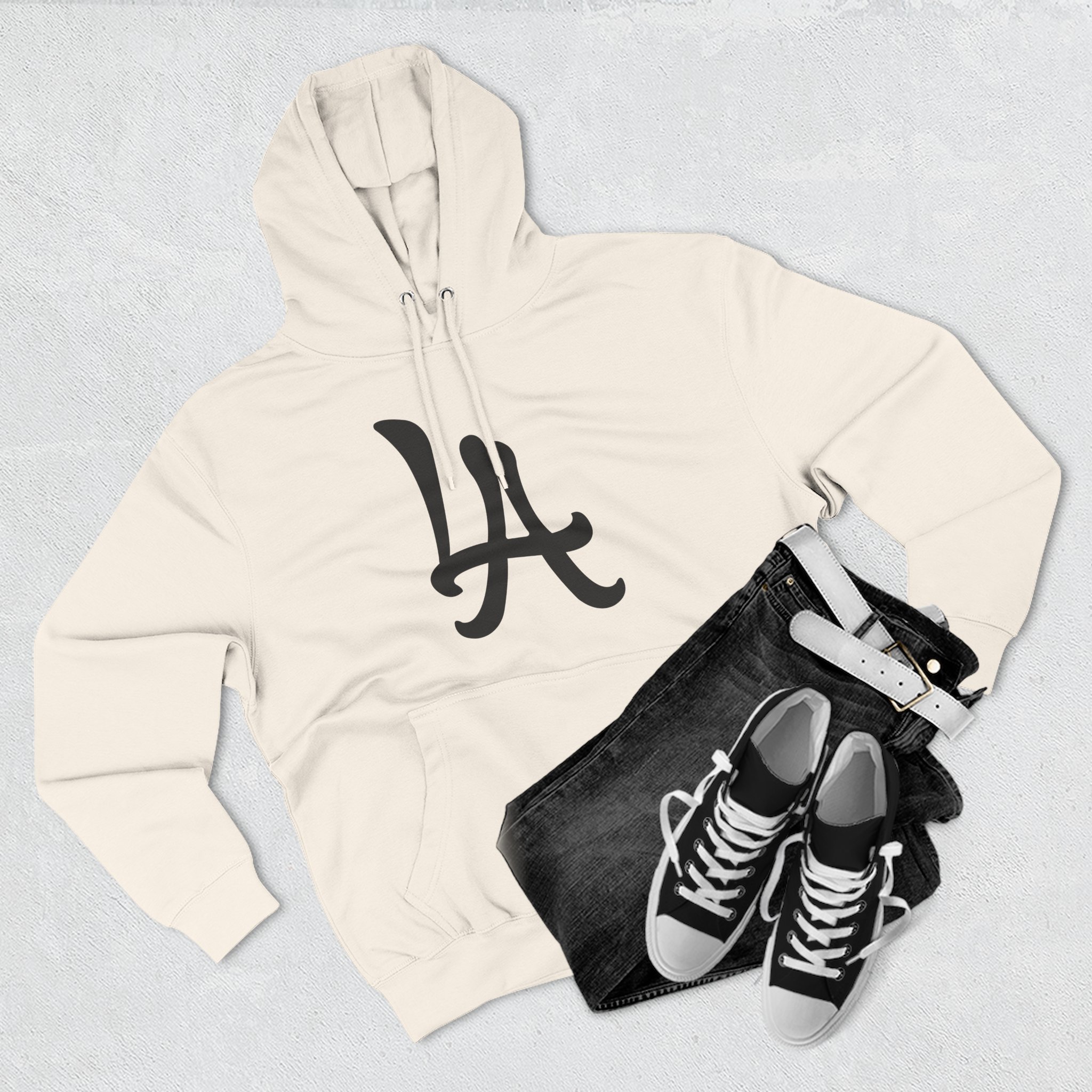 Three-Panel Fleece Hoodie - Image 19