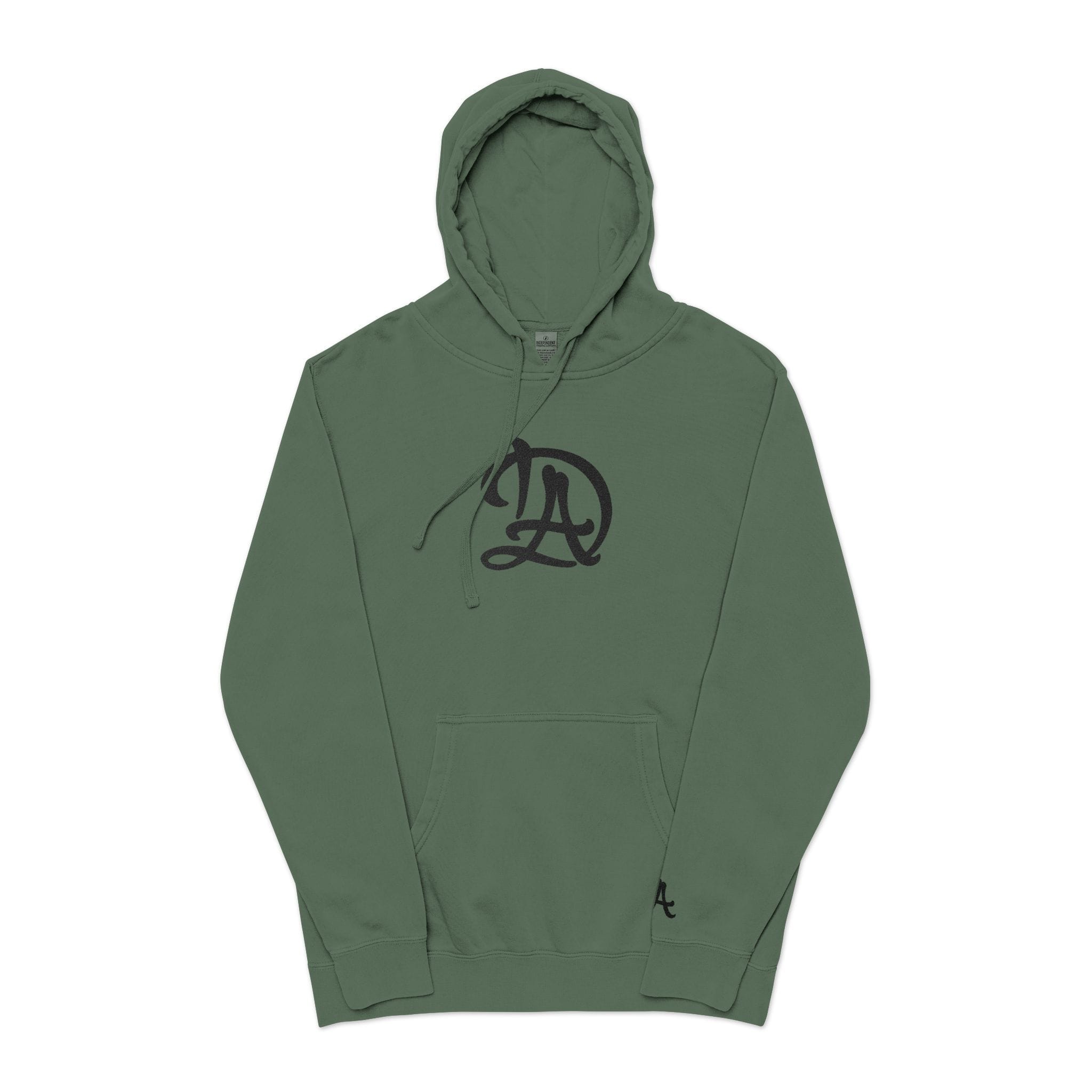 Unisex Pigment-Dyed Hoodie (Embroidery)