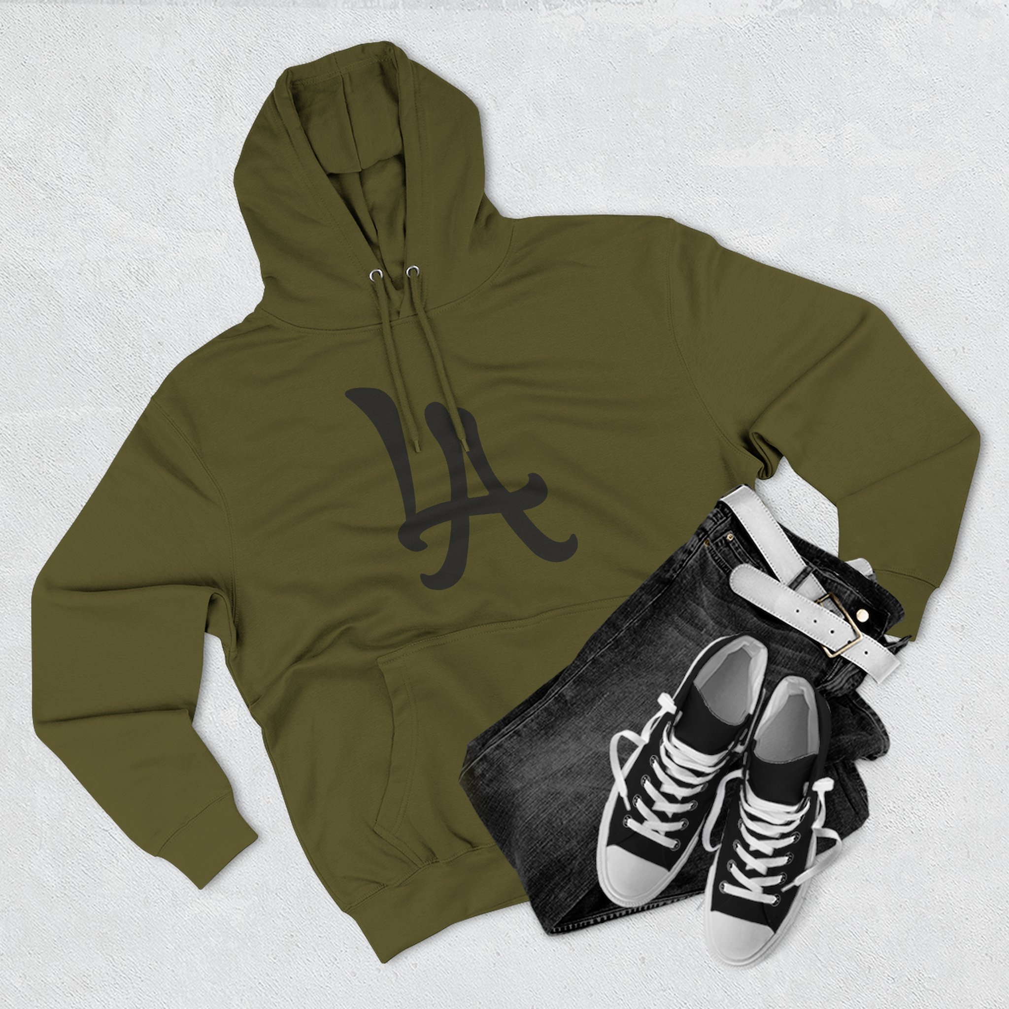 Three-Panel Fleece Hoodie - Image 31