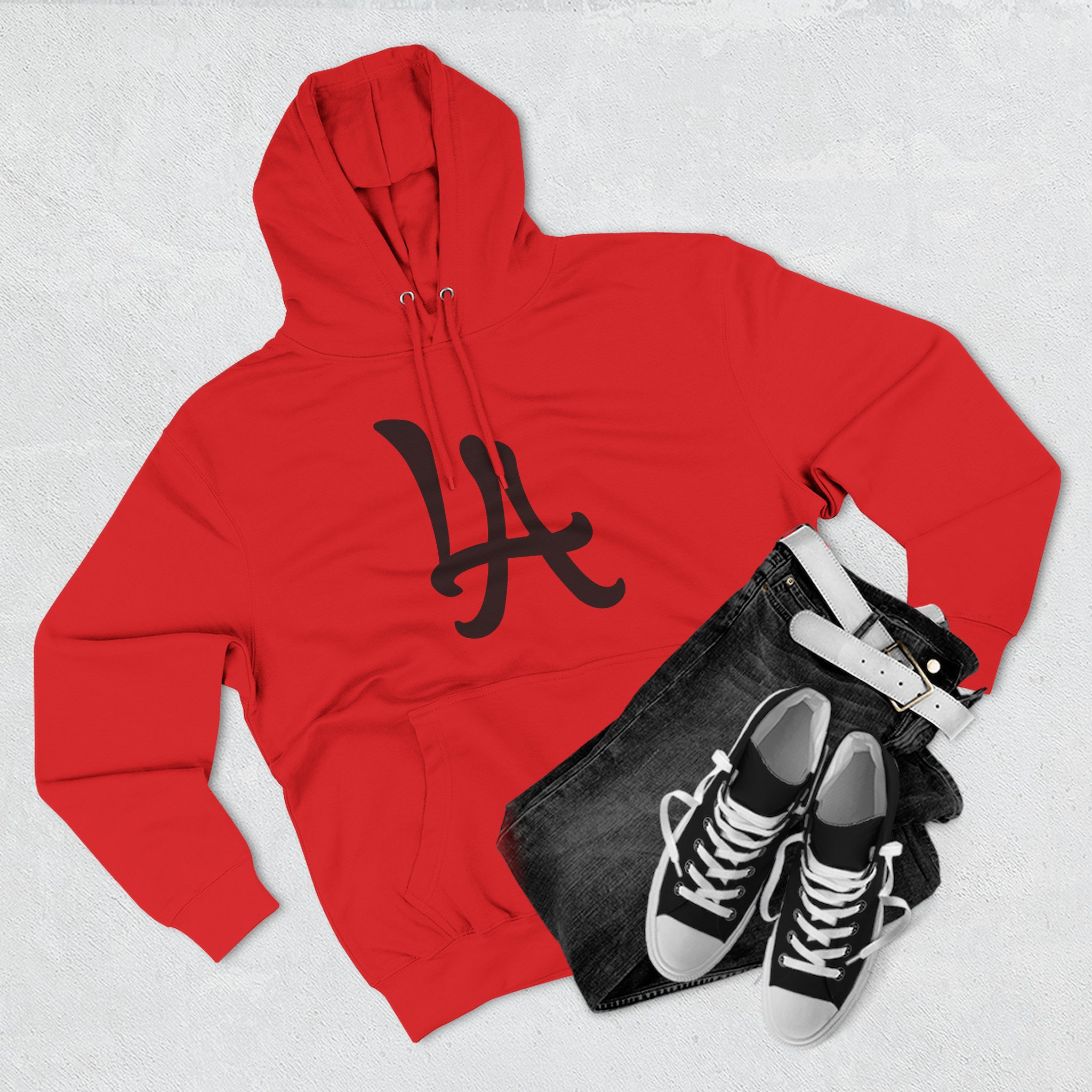 Three-Panel Fleece Hoodie - Image 55