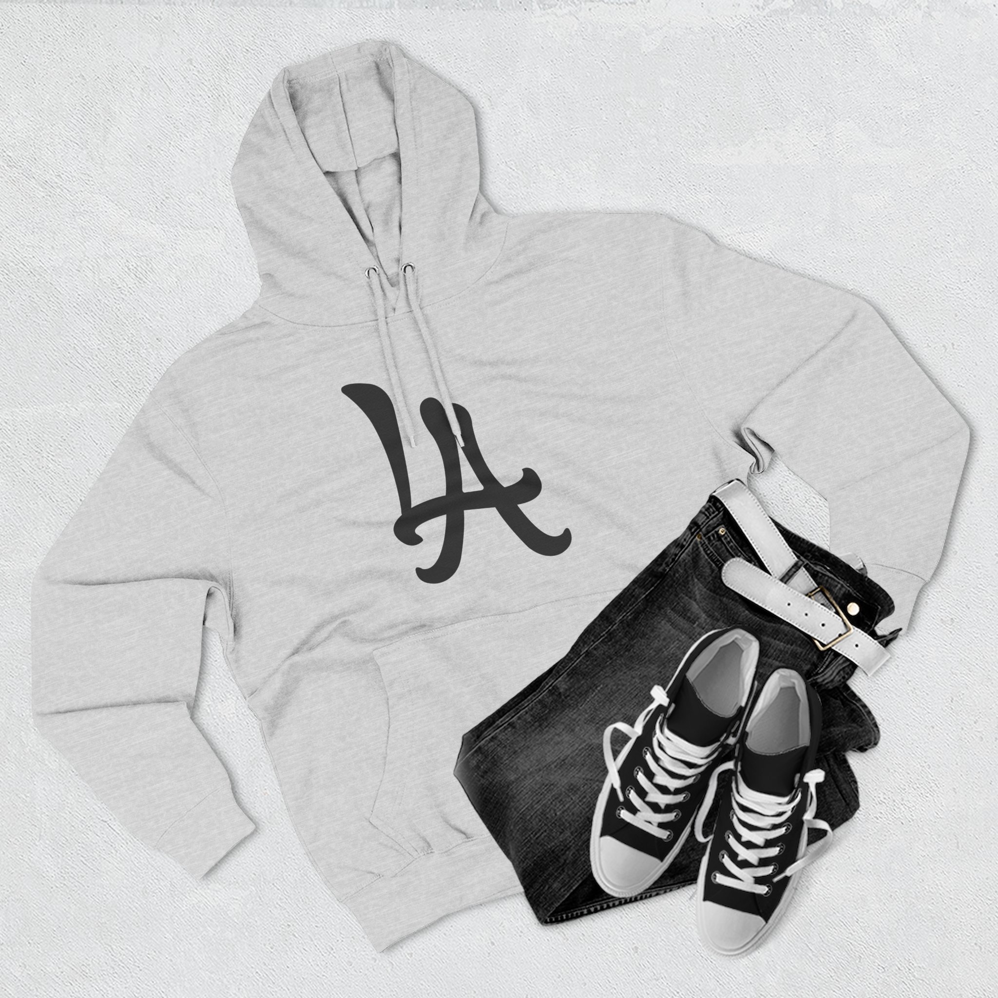 Three-Panel Fleece Hoodie - Image 7